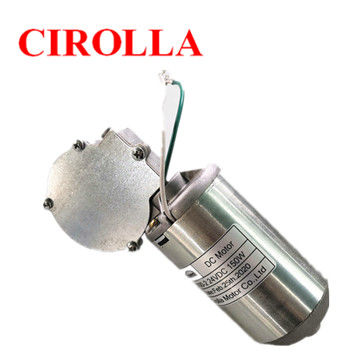 แม่เหล็กถาวร Brushed Dc Geared Motor ความเร็วต่ำบรอนซ์ CE / CCC / SGS